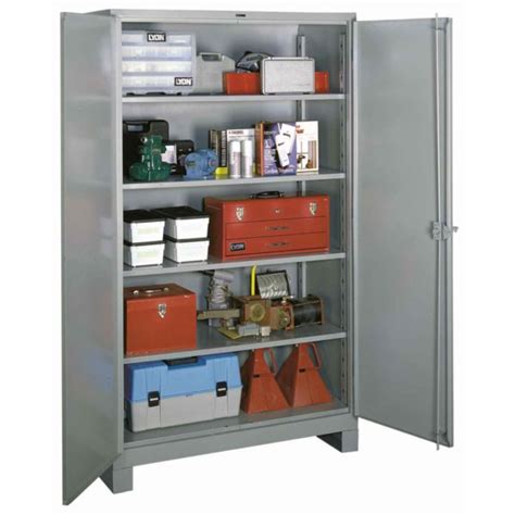 lion group standard steel storage cabinet|lyon metal shelving.